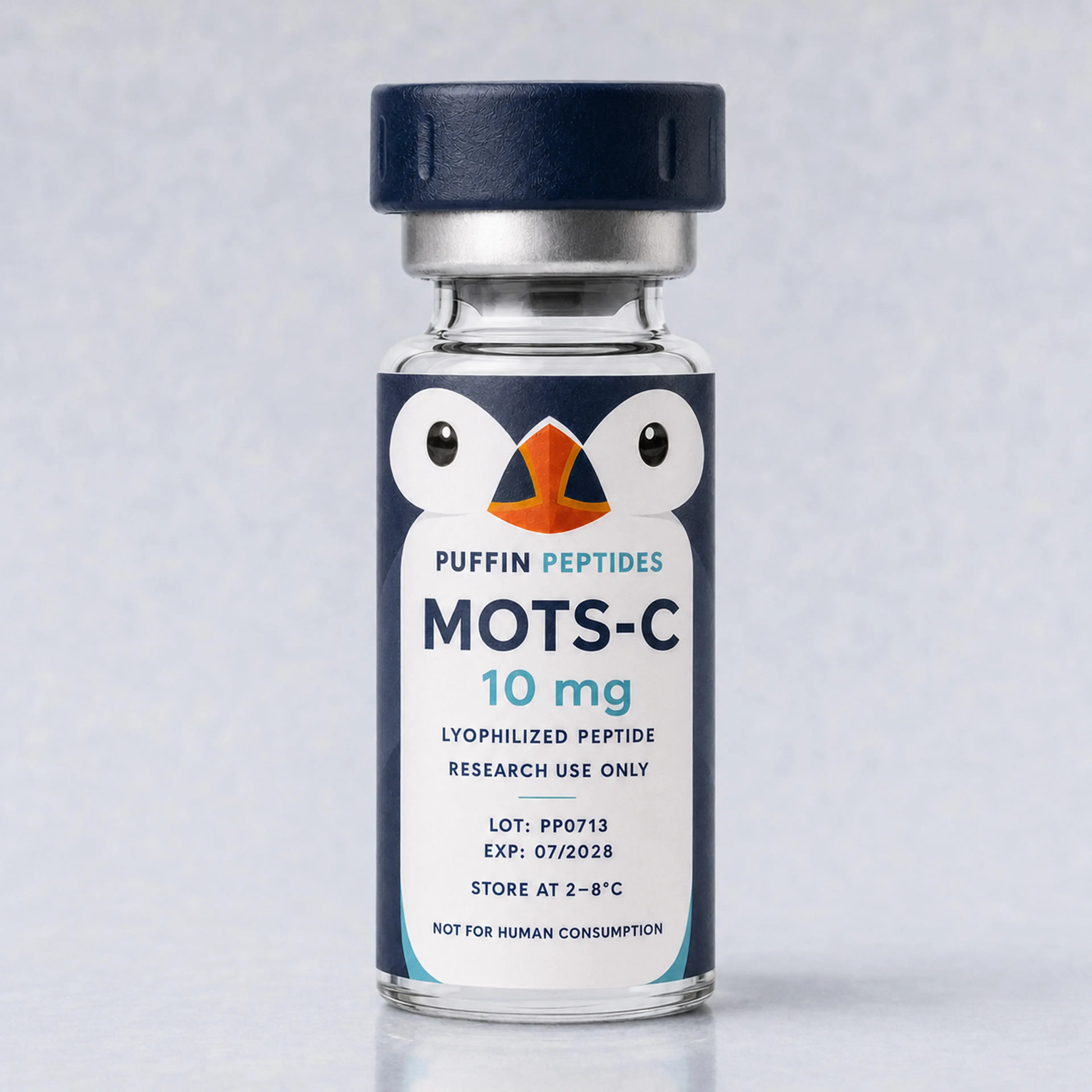 MOTS-C 10 mg Puffin Peptides vial